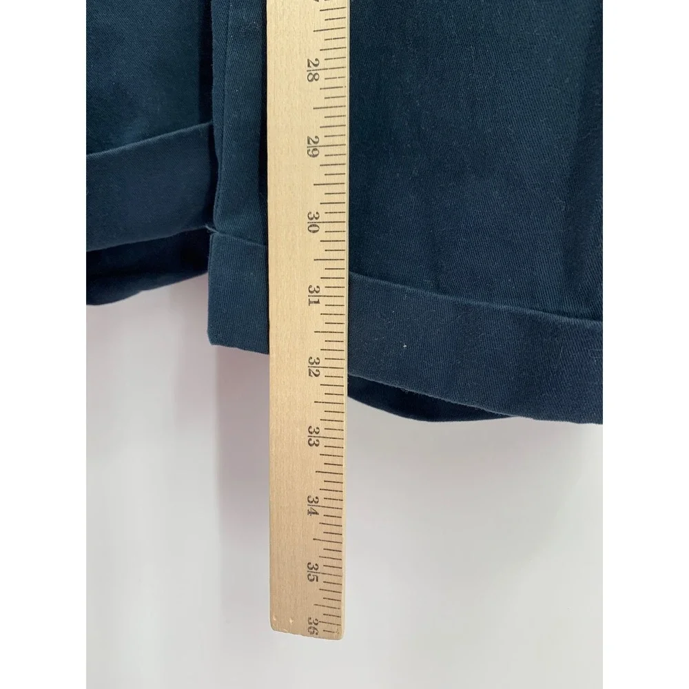 Vintage Polo Ralph Lauren Pants Mens 40x32 Blue Pleated Cuffed Hammond Chino